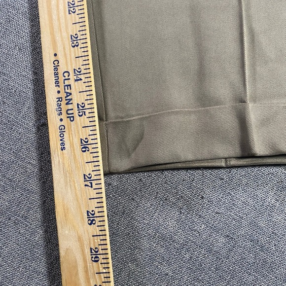 Tommy Bahama Silk Pants Mens 34x30 Tan Beige Cuffed Relaxed Fit Dress - Picture 5 of 8